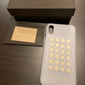 Bottega Veneta Intrecciato iPhone X/XS/XR case